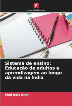 portada Sistema de Ensino: Educação de Adultos e Aprendizagem ao Longo da Vida na Índia