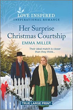 portada Her Surprise Christmas Courtship: An Uplifting Inspirational Romance (Seven Amish Sisters, 1) 
