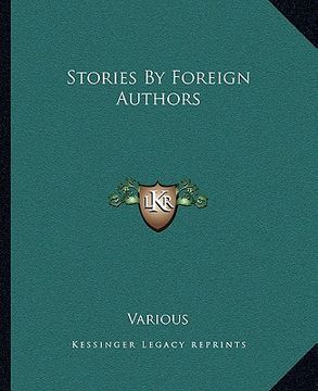 portada stories by foreign authors (en Inglés)