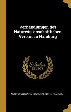 portada Verhandlungen des Naturwissenschaftlichen Vereins in Hamburg (in German)