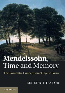 portada Mendelssohn, Time and Memory (in English)