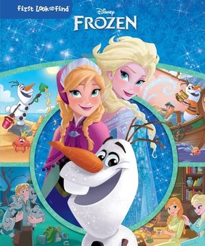 portada Disney Frozen: First Look and Find 