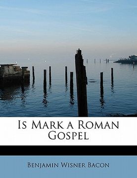 portada is mark a roman gospel (en Inglés)