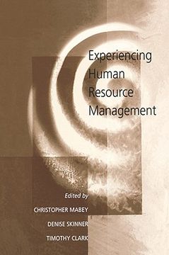 portada experiencing human resource management (en Inglés)