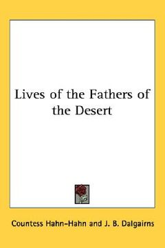 portada lives of the fathers of the desert