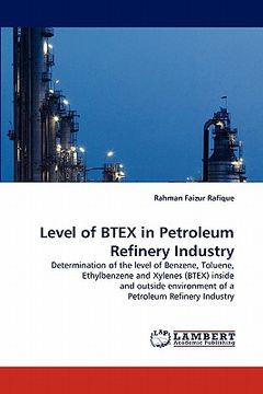 portada level of btex in petroleum refinery industry