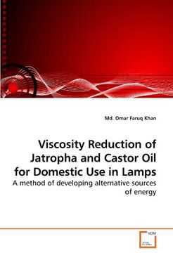 portada Viscosity Reduction of Jatropha and Castor oil for Domestic use in Lamps (en Inglés)
