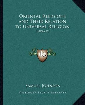 portada oriental religions and their relation to universal religion: india v1 (in English)