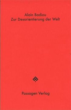portada Zur Desorientierung der Welt (Passagen Hefte) (en Alemán)