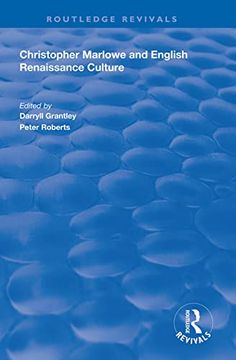 portada Christopher Marlowe and English Renaissance Culture (in English)