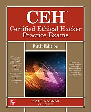 portada Ceh Certified Ethical Hacker Practice Exams, Fifth Edition (en Inglés)
