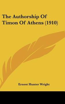 portada the authorship of timon of athens (1910) (en Inglés)