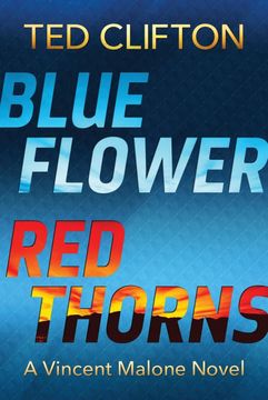 portada Blue Flower red Thorns (Vincent Malone) (en Inglés)