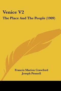 portada venice v2: the place and the people (1909) (in English)