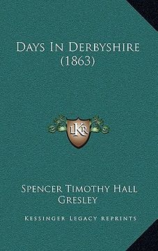 portada days in derbyshire (1863) (in English)