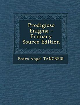portada Prodigioso Enigma - Primary Source Edition