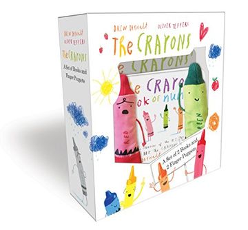 portada The Crayons: A set of Books and Finger Puppets (en Inglés)