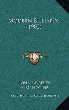 portada modern billiards (1902) (en Inglés)