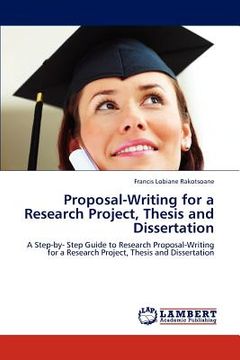 portada proposal-writing for a research project, thesis and dissertation (en Inglés)