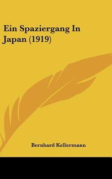 portada Ein Spaziergang In Japan (1919) (en Alemán)