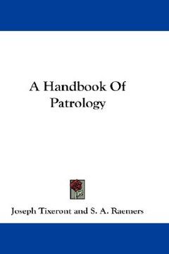 portada a handbook of patrology (en Inglés)