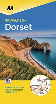 portada 50 Walks in Dorset (aa 50 Walks) (en Inglés)