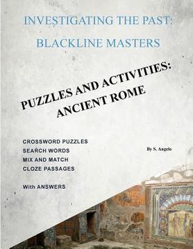 portada Investigating The Past: BlackLine Masters: Puzzles & Activities: Ancient Rome (en Inglés)