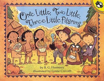 portada One Little, two Little, Three Little Pilgrims (Picture Puffin Books) (en Inglés)