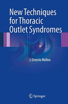 portada New Techniques for Thoracic Outlet Syndromes (in English)