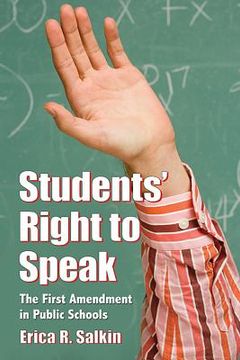 portada Students' Right to Speak: The First Amendment in Public Schools (en Inglés)