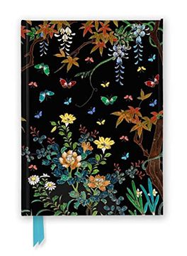 portada Ashmolean Museum: Cloisonné Casket With Flowers and Butterflies (Foiled Journal) (Flame Tree Notebooks) (en Inglés)