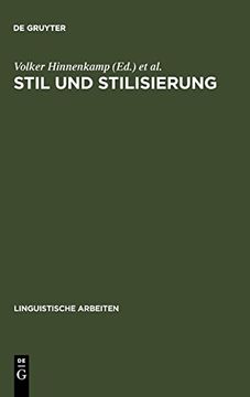 portada Stil und Stilisierung (in German)