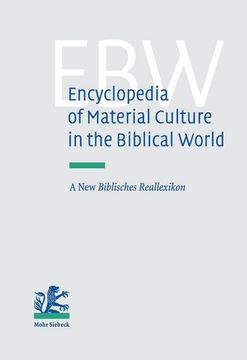 portada Encyclopedia of Material Culture in the Biblical World: A New Biblisches Reallexikon (en Inglés)