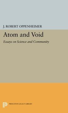 portada Atom and Void: Essays on Science and Community (Princeton Legacy Library) 