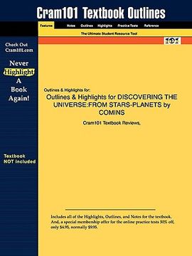 portada outlines & highlights for discovering the universe: from stars-planets by comins