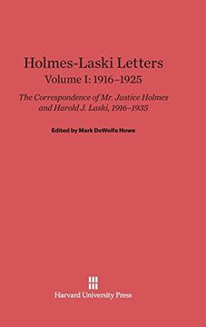 portada Holmes-Laski Letters, Volume i, (1916-1925) (in English)