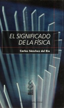 portada Significado de la física, El (sin colección) (in Spanish)