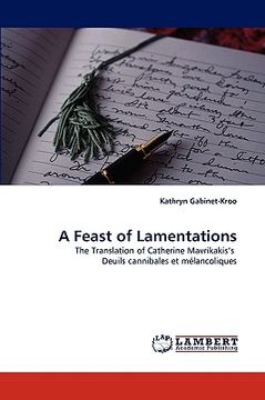 portada a feast of lamentations (en Inglés)