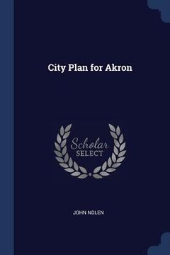 portada City Plan for Akron