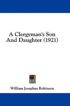 portada a clergyman's son and daughter (1921) (in English)