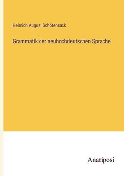 portada Grammatik der neuhochdeutschen Sprache (en Alemán)