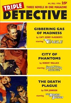 portada Triple Detective #4 (Fall 1956) (en Inglés)