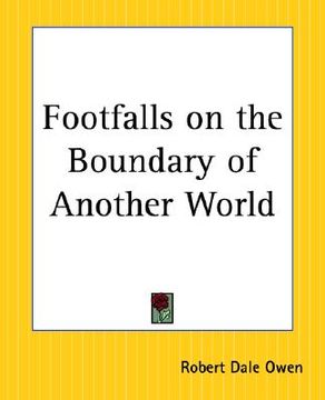 portada footfalls on the boundary of another world (in English)