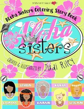 portada Aloha Sisters Coloring Story Book: Volume 1 (Aloha Sisters Coloring Story Books)