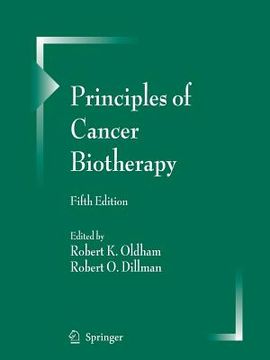 portada Principles of Cancer Biotherapy (en Inglés)