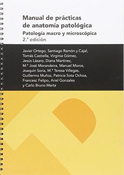 portada Manual de prácticas de anatomía patológica. Patología macro y microscópica (Textos Docentes)