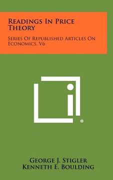 portada readings in price theory: series of republished articles on economics, v6