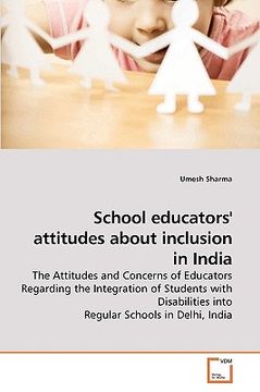 portada school educators' attitudes about inclusion in india (en Inglés)