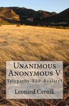 portada Unanimous Anonymous V (en Inglés)