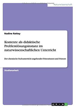 portada Kontexte als didaktische Problemlösungsinstanz im naturwissenschaftlichen Unterricht (German Edition)